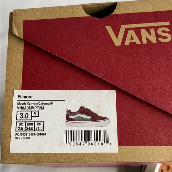 VANS FILMORE CANVAS SNEAKERS KIDS - Picture 6 of 6